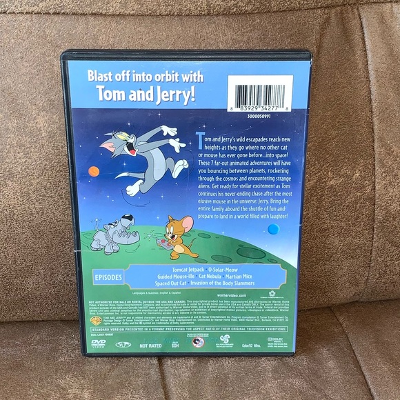 Tom & Jerry In space Dvd - Picture 2 of 2